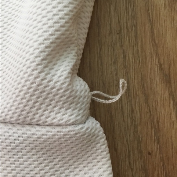 EUC Tiana B. Cream, Peach, Dark Blue Flair Dress,4 - Picture 6 of 7